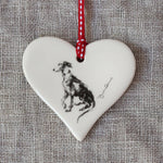 Whippet Paw Heart