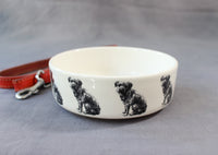 Border Terrier Dog Feeding Bowl - Small