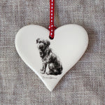 Border Terrier Heart