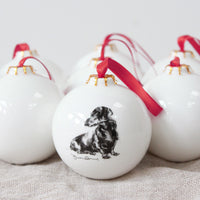 "Dachshund" Christmas Bauble