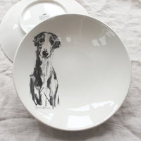 Gentle Whippet - Large Bowl