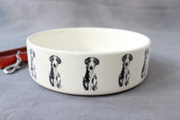 Whippet "Gentle" Dog Feeding Bowl - Large