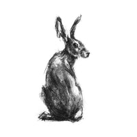 "Prudence" Hare Sketch Print