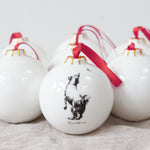 Jumping Jack Terrier Christmas Bauble