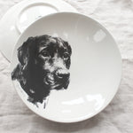 Black Labrador - Large Bowl