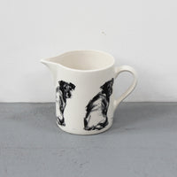 Small Terrier Looking Back Jug