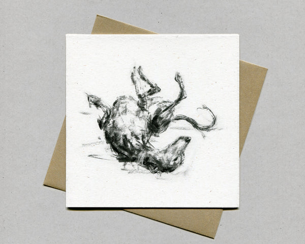 The Roach Pose Fine art card