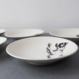 Large Shallow Bowls - charcoal sketches