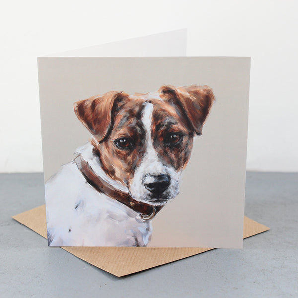 Terrier Greetings Card